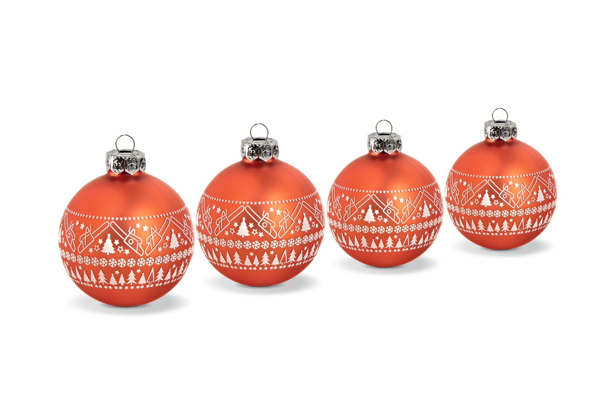 STIHL Holiday Ball Ornament (set of 4)