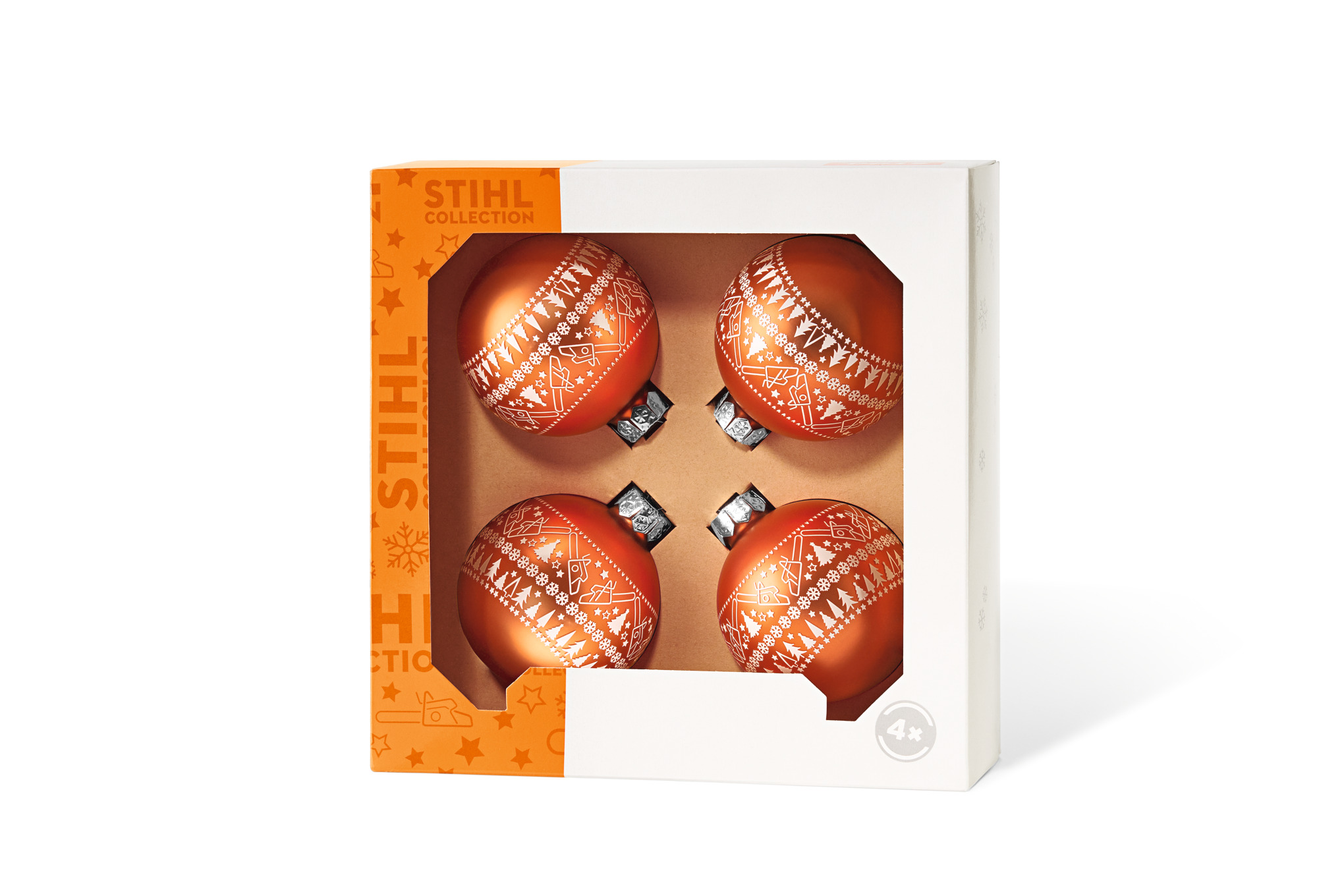 STIHL Holiday Ball Ornament (set of 4)